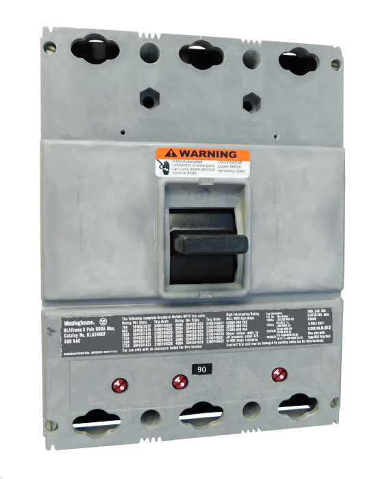 HLA3400F w/90A Trip Unit - Westinghouse - Seller Reconditioned