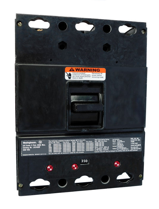 LA3400F w/350A Trip Unit - Westinghouse - New Surplus