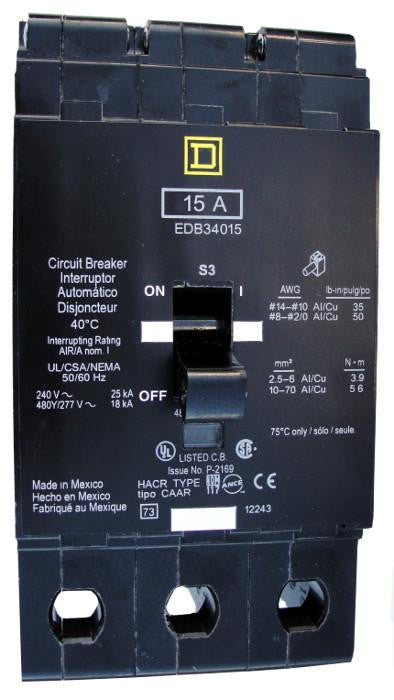 EDB34015 - Square-D - New Surplus