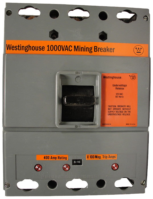 HLAM3400 800-1600 THERMAL-MAG WUVR - Westinghouse - Seller Reconditioned