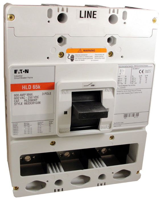 HLD3600F (Frame Only) - Eaton / Cutler Hammer - Seller Reconditioned