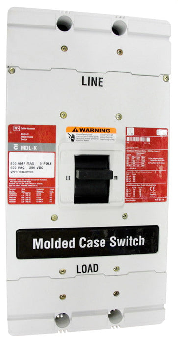 MDL3800WK - Eaton / Cutler Hammer - Seller Reconditioned