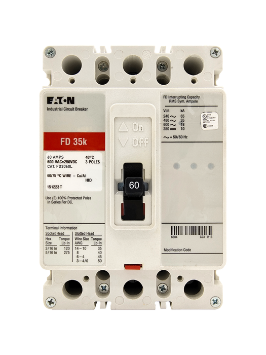 FD3060L - Eaton / Cutler Hammer - New Surplus
