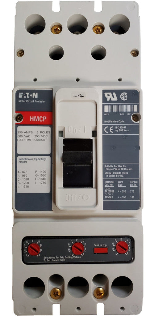 HMCP250J5WD01 - Eaton / Cutler Hammer - Seller Reconditioned