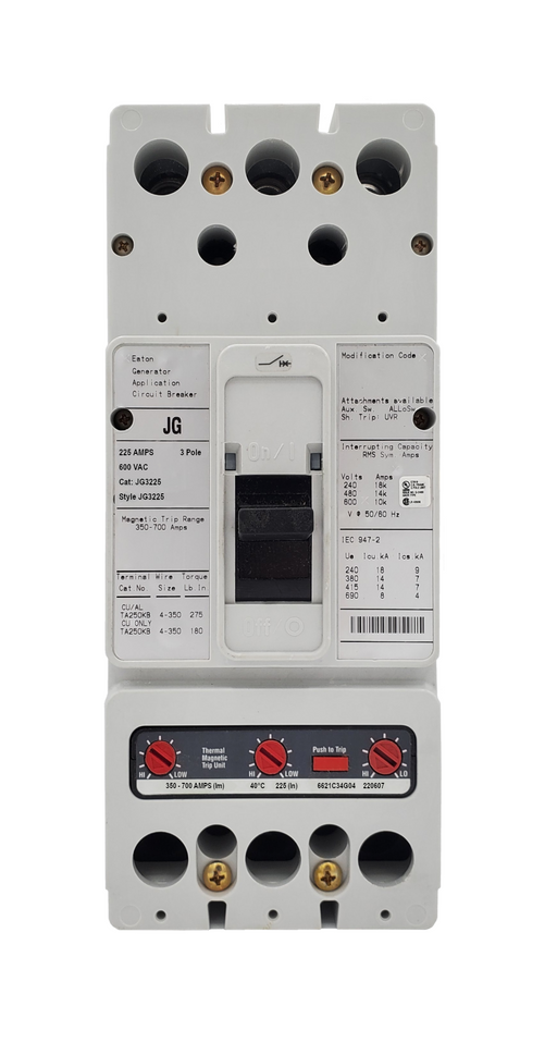 JG3225 - Eaton / Cutler Hammer - New Surplus