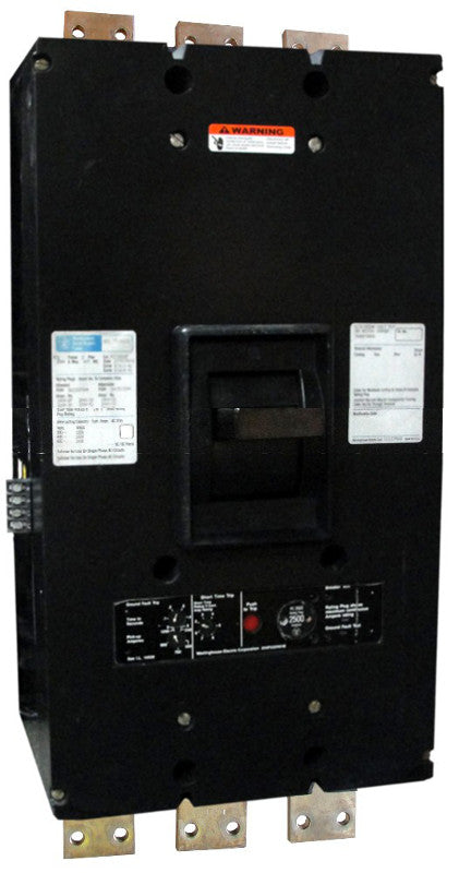 PCFGA32500F w/1600A Rating Plug - Westinghouse - Certified Reconditioned