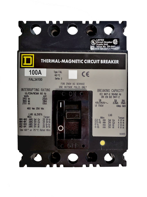 FAL34100 - Square-D - New Surplus