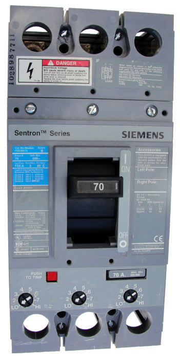 FD63B070 - Siemens / ITE - Seller Reconditioned