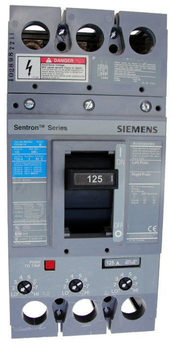 FD63B125 - Siemens / ITE - Seller Reconditioned