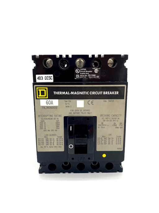 FHL360601212 - Square-D - Seller Reconditioned