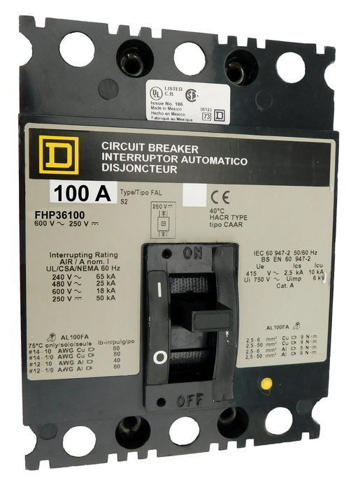 FHP36100 - Square-D - New Surplus