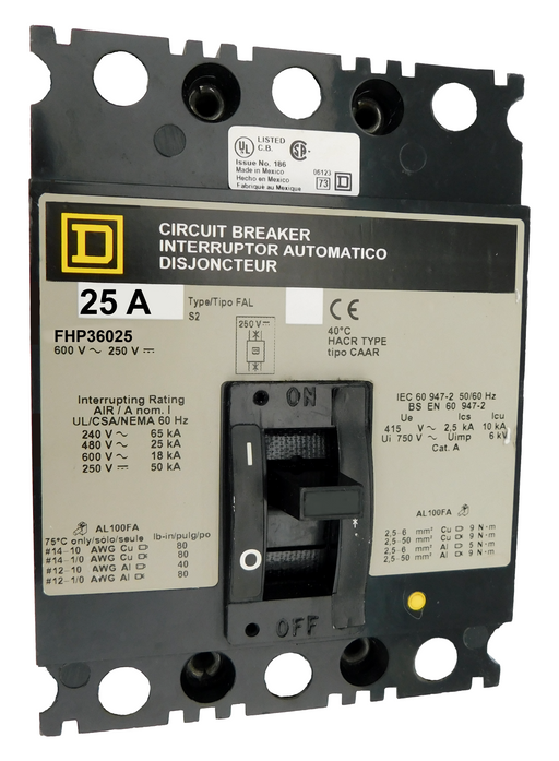 FHP36025 - Square-D - New Surplus