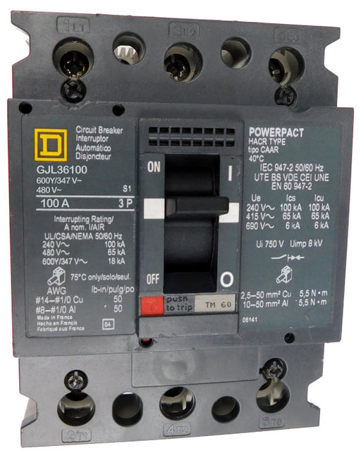 GJL36100 - Square-D - Seller Reconditioned