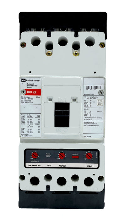 HKD3400 - Eaton / Cutler Hammer - New Surplus