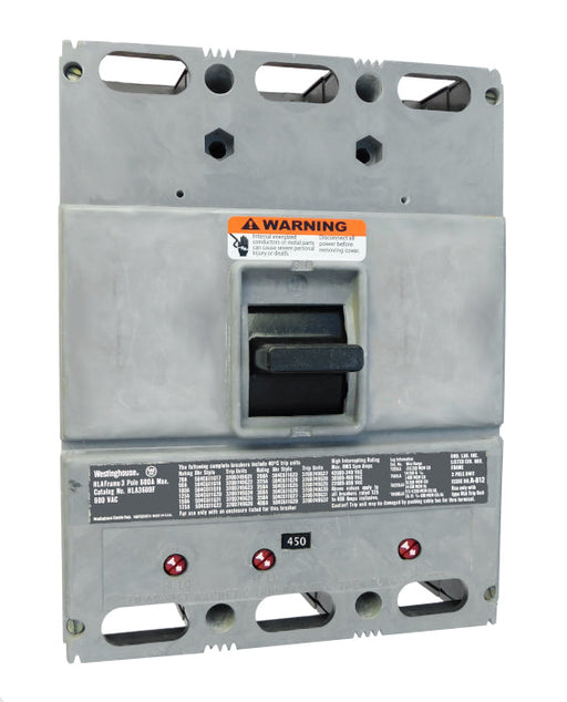 HLA3600F w/450A Trip Unit - Westinghouse - Seller Reconditioned