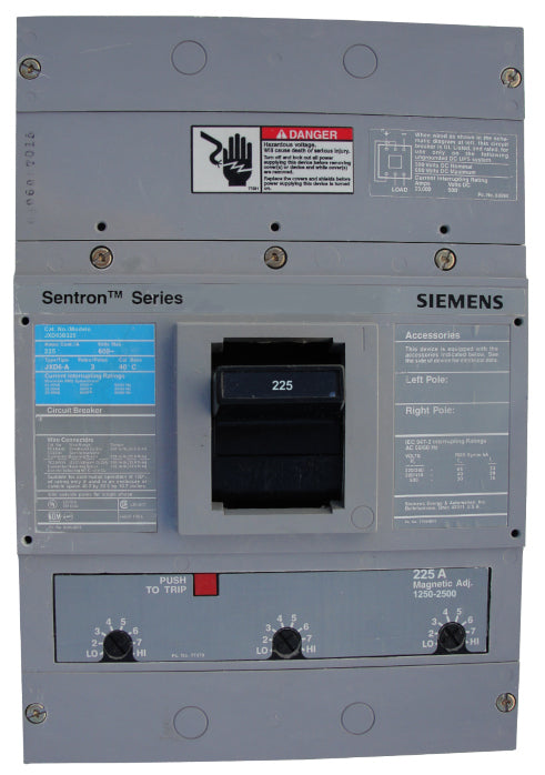 JXD63B225 - Siemens / ITE - Seller Reconditioned