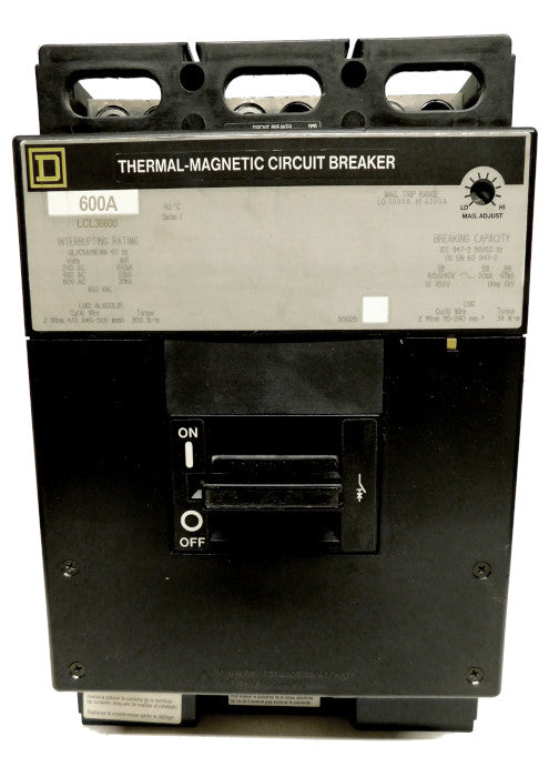 LCL36600 - Square-D - Seller Reconditioned