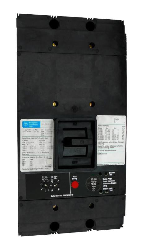 NCA31200F w/900A Rating Plug - Westinghouse - Seller Reconditioned
