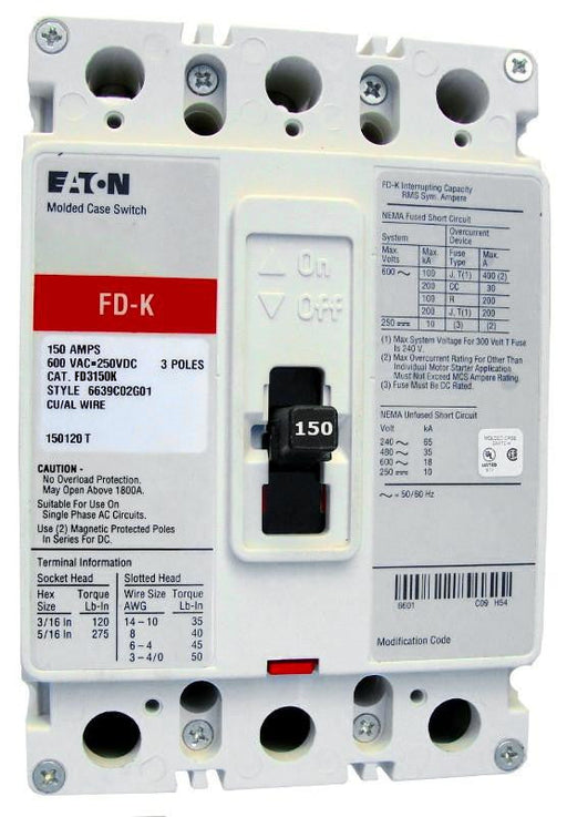 FD3150K - Eaton / Cutler Hammer - Seller Reconditioned