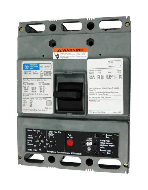HLCG3600F w/450A Rating Plug - Westinghouse - New Surplus
