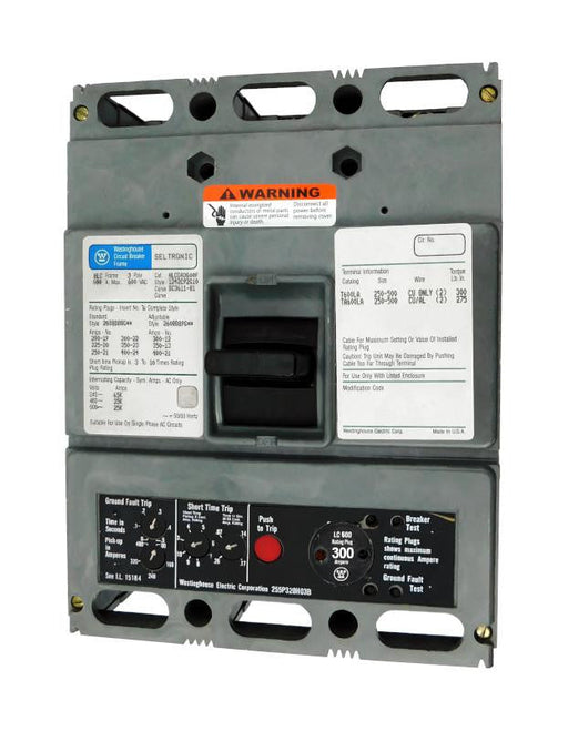 HLCGA3600F w/300A Rating Plug - Westinghouse - New Surplus