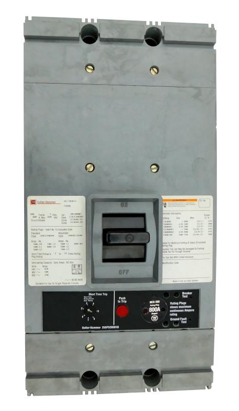 HMC3800F w/600A Rating Plug - Westinghouse - Seller Reconditioned