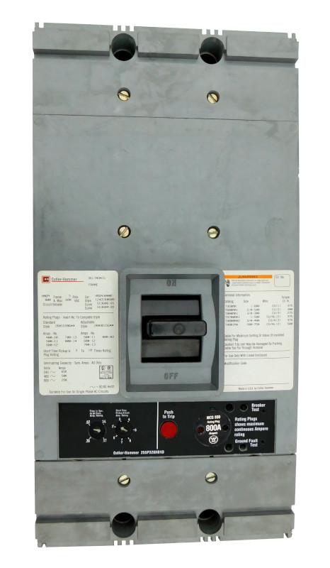 HMCA3800F w/500A Rating Plug - Westinghouse - Seller Reconditioned
