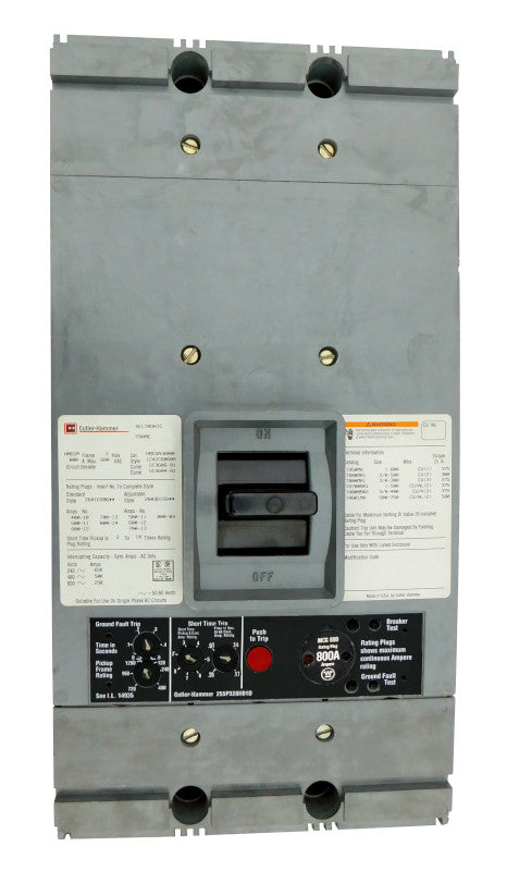 HMCGA3800F w/400A Rating Plug - Westinghouse - Seller Reconditioned