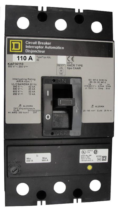 KAP36110 - Square-D - Seller Reconditioned