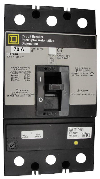 KHL36070 - Square-D - Seller Reconditioned