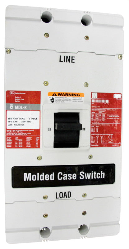 MDL3800WK - Eaton / Cutler Hammer - Seller Reconditioned