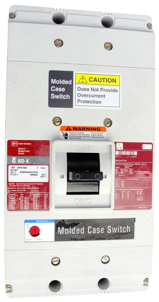 ND312WK - Eaton / Cutler Hammer - Seller Reconditioned